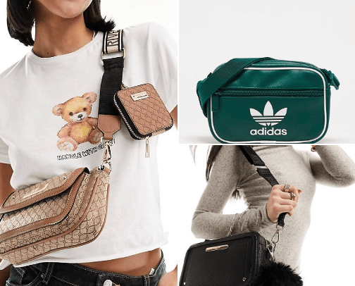 Women's Cross Body Bags cover photo collage