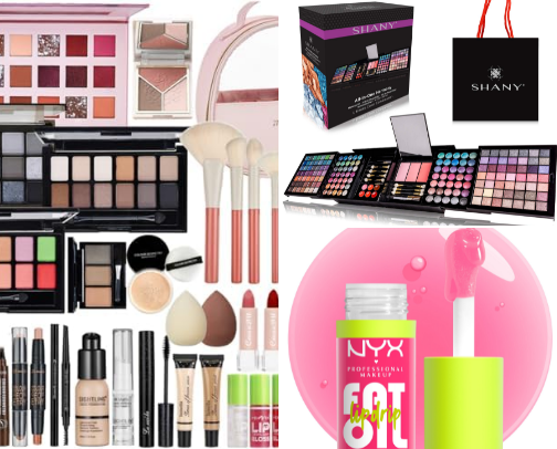 All your makeup needs! 🩷😈 cover photo collage