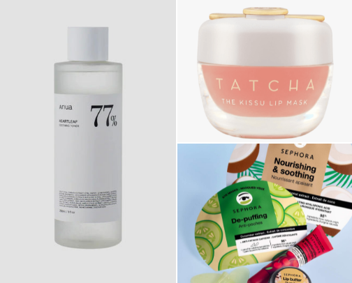 Skincare Essentials cover photo collage