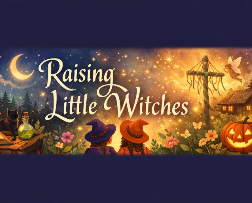 Raising Little Witches cover photo collage