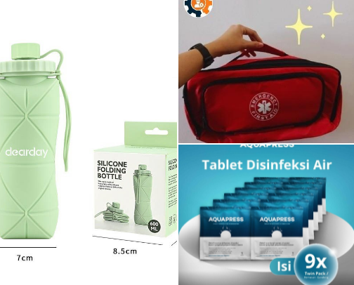 What's Inside My Emergency Kit Bag cover photo collage