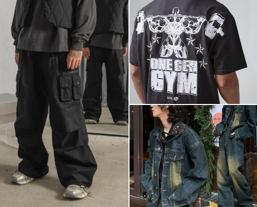 Baggy Clothes cover photo collage