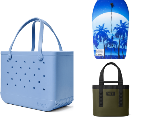 Beach Vacation Must Haves cover photo collage