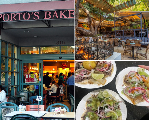 LA RESTAURANTS cover photo collage