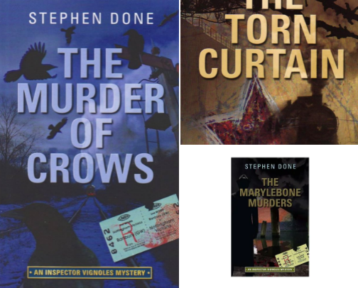 Have you tried these historical crime thrillers? cover photo collage