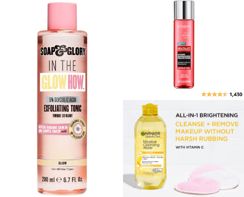 Skin Care I Can't Live Without cover photo collage