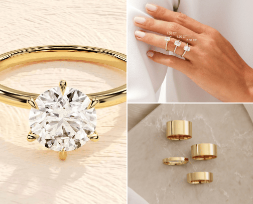 Rings cover photo collage