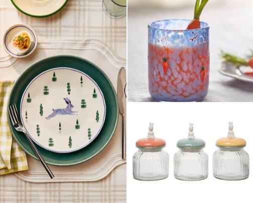 easter decor cover photo collage