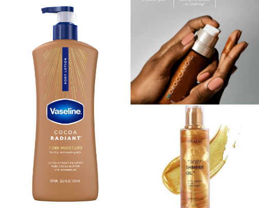 Lotion cover photo collage