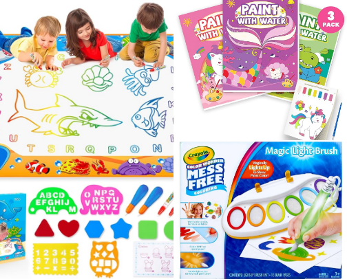 Kids Mess Free Painting cover photo collage