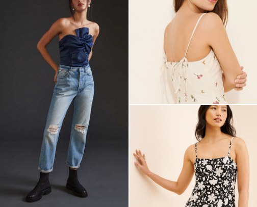 My Nuuly closet cover photo collage