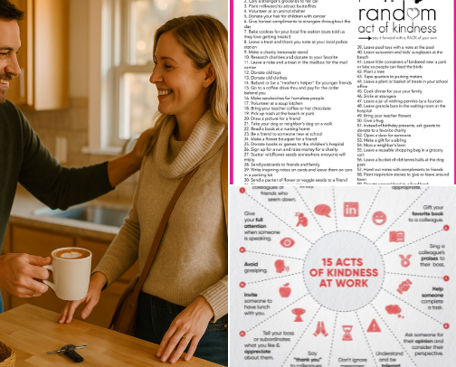 Random Acts Of Kindness cover photo collage