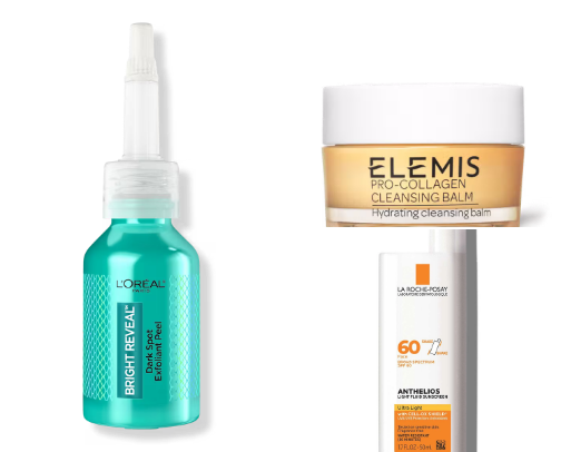 Skin Care Products For Oily Skin (Glowy skin without hyperpigmentation) cover photo collage
