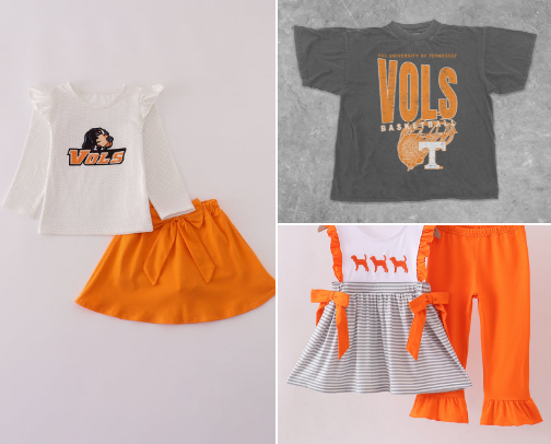Tennessee volunteers cover photo collage