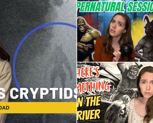 Creepy Cryptids cover photo collage