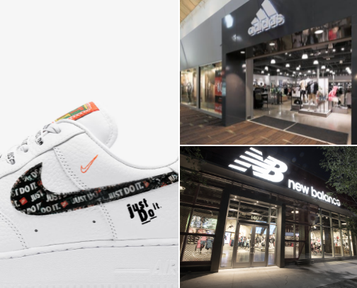 My favorite shoes brand cover photo collage