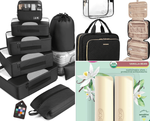 Travel necessities for a solo mom! cover photo collage