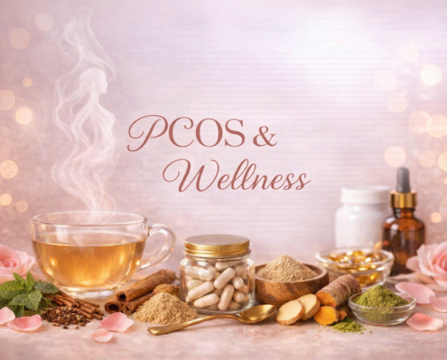 ✨PCOS & Wellness🧘 cover photo collage