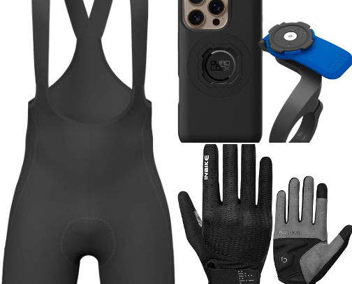 Favorite Cycling Gear cover photo collage