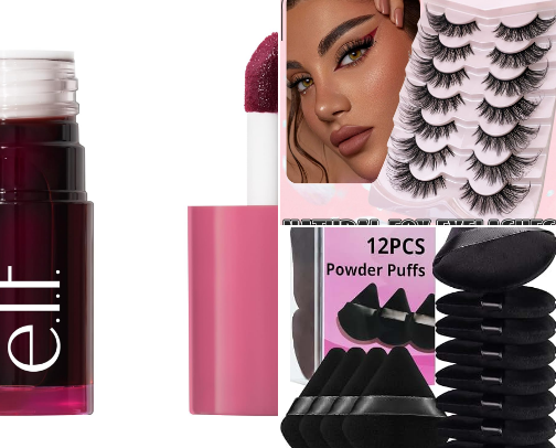 beauty products for anyone who just wants ONE of each💄 cover photo collage