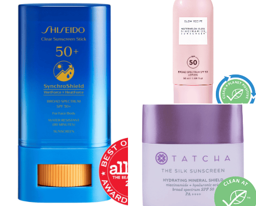 SPF the most important step in your routine ☀️ cover photo collage