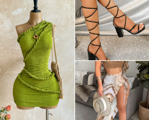 My Shein clothing picks for the girlz cover photo collage