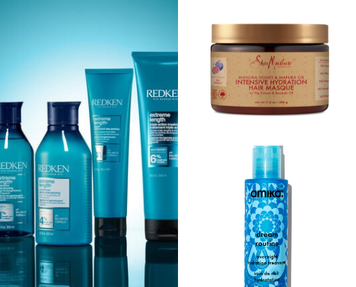 Hair products for damaged curly hair cover photo collage