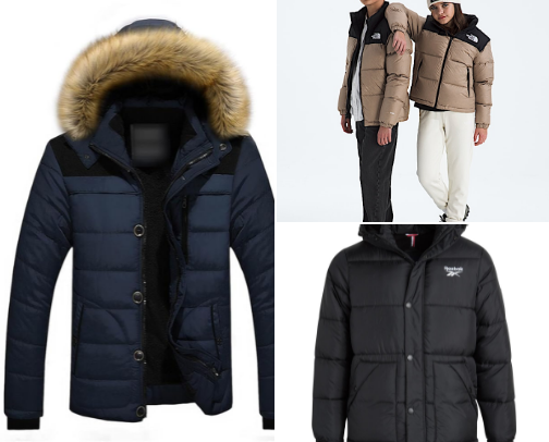 Winter clothes are nice and good quality! cover photo collage
