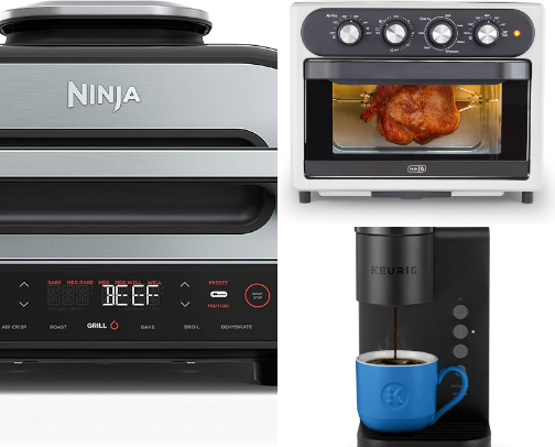 Aesthetic Kitchen Appliances & Coffee Bar Finds | Amazon Home cover photo collage