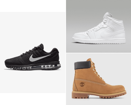 Men 👟🥾 cover photo collage