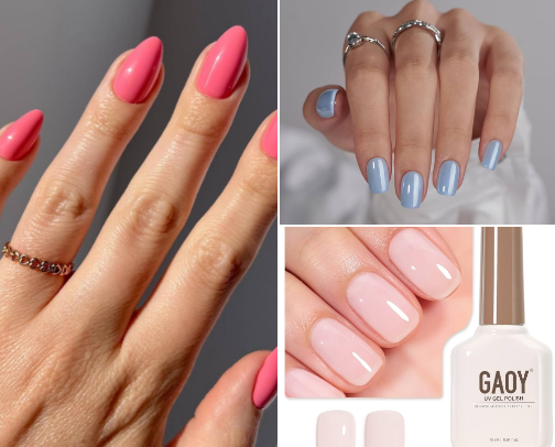 At home nails are in! cover photo collage