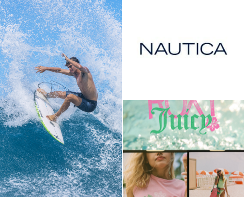 Surf & Vacay cover photo collage