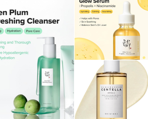 byebye large pores and dark circles! cover photo collage