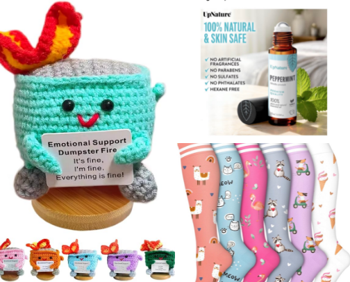Hospital worker survival kit cover photo collage