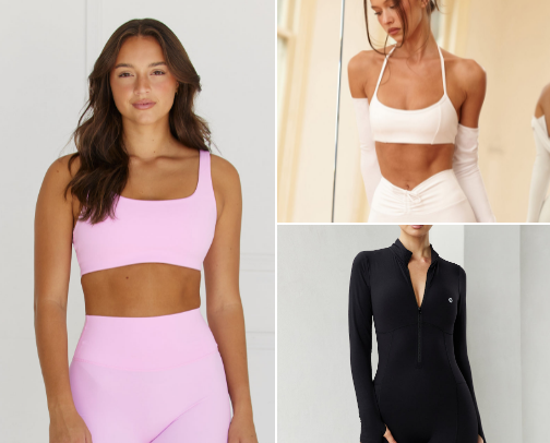 pilates girl essentials <3 cover photo collage