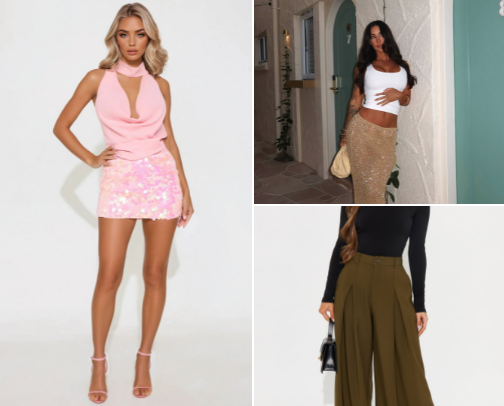 FASHIONNOVA bottoms favourites✨️ cover photo collage