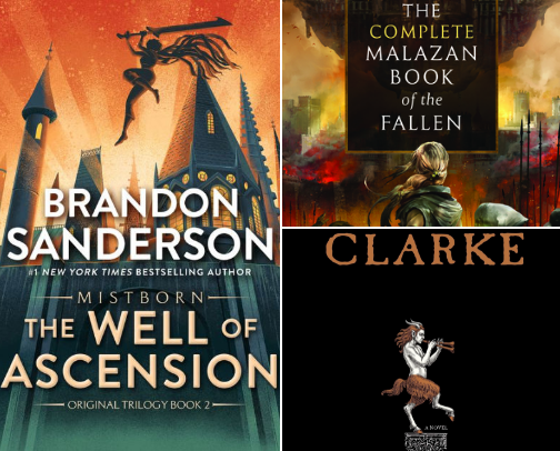 FANTASY BOOKS cover photo collage