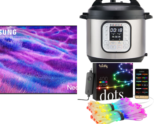 Best Buy‘s appliances and electronics for 2025 at Best Buy’s cover photo collage