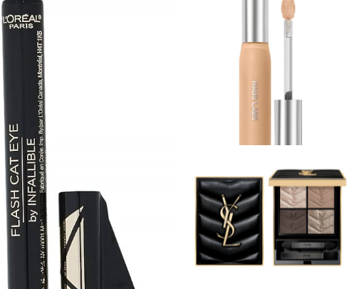 My minimalistic, no frills makeup bag I swear by cover photo collage