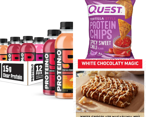 Protein Snack Attack cover photo collage