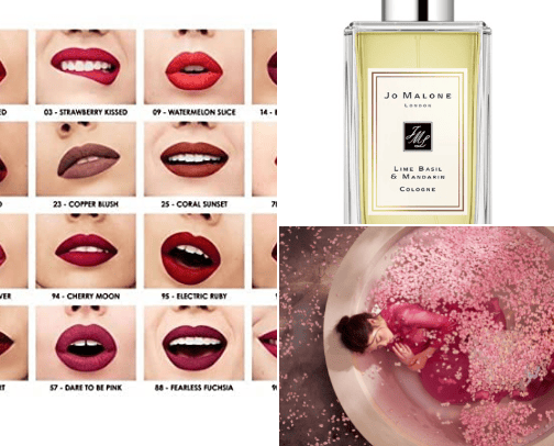 Makeup, hair, cosmetics all I love... cover photo collage