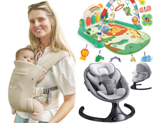14-16 Week Baby Essentials (Must Haves for New Moms) cover photo collage