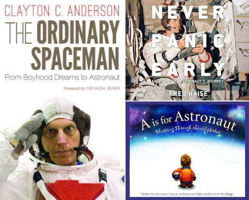 Space books I love cover photo collage