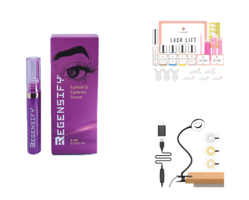 Must-Haves para Extensiones de Pestañas Pro 👁️✨ cover photo collage