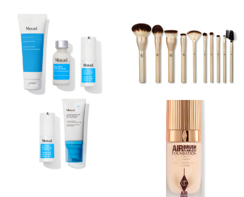 My Makeup Bag | Everyday Acne Approved Skincare, Makeup Favorites & Beauty Must-Haves cover photo collage