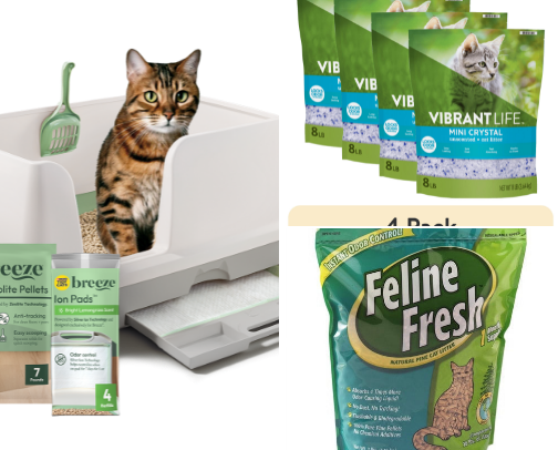 CAT PRODUCTS WE'VE TRIED AND SO SHOULD YOU!! cover photo collage