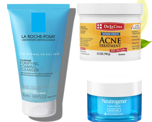 Favorite products that cleared my skin! 🧼🧖🏼‍♀️ cover photo collage