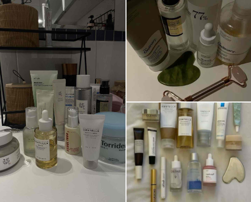 how i got rid of my discoloration and texture cover photo collage