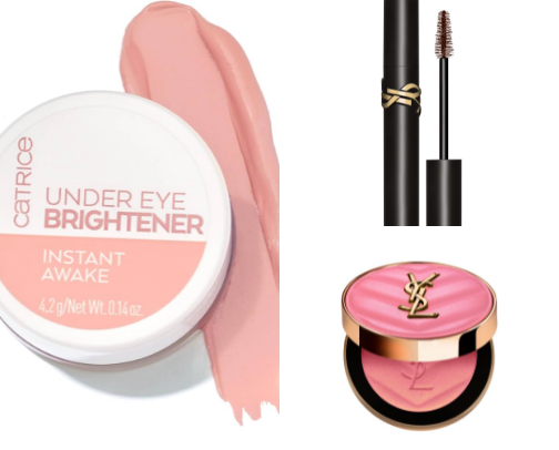 Clean girl make up basics💖 cover photo collage
