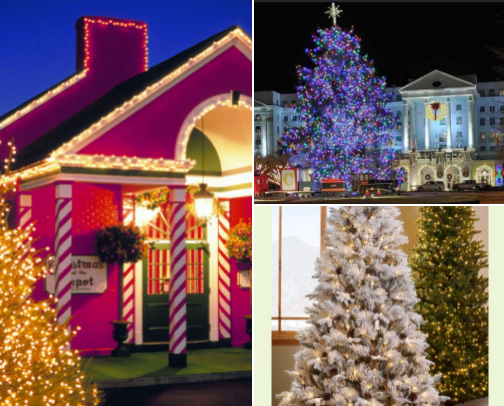 Christmas count down cover photo collage